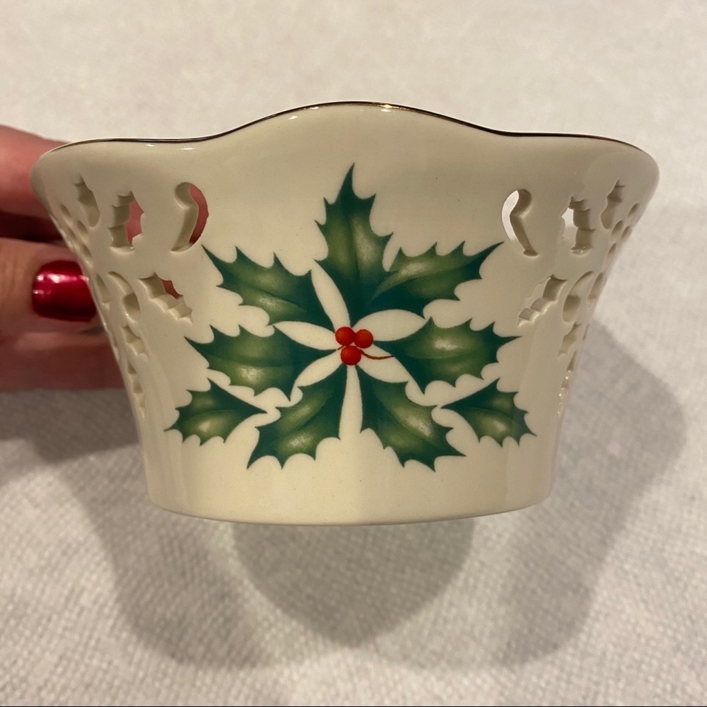 Lenox | Holiday Pierced Small Bowl